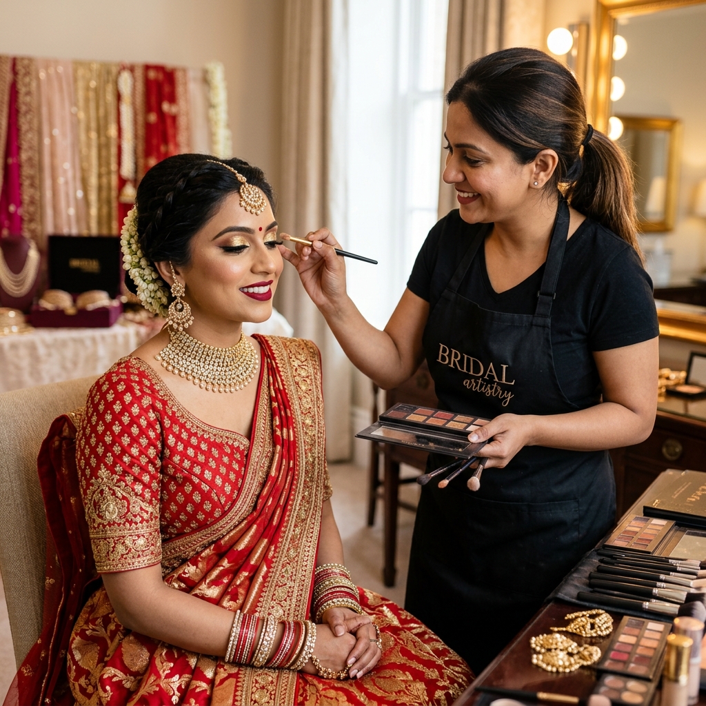 Best Bridal Makeup Artist Ahmedabad - Seven Star Unisex Salon Navrangpura
